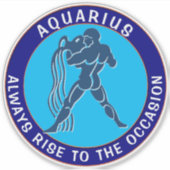 STICKER AQUARIUS (Devant)