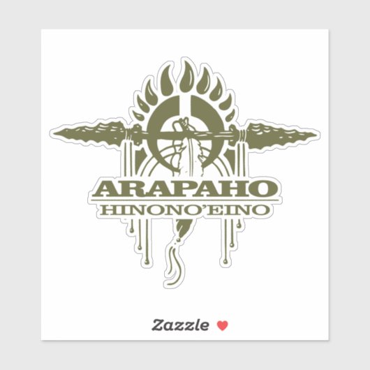 Sticker Arapaho 2o (Feuille)