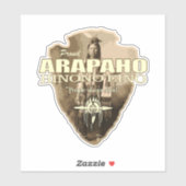 Sticker Arapaho (flèche) (Feuille)