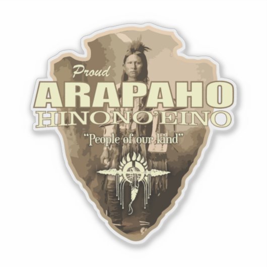 Sticker Arapaho (flèche) (Devant)