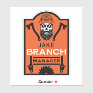 Sticker Arboriste Tree Surgeon