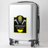 Sticker Arboriste Tree Surgeon (Sur valise)