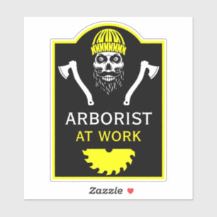 Sticker Arboriste Tree Surgeon