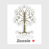 Sticker Arbre blanc de Gondor (Feuille)