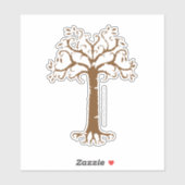 Sticker Arbre blanc de Gondor (Feuille)