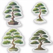 Sticker Arbre bonsaï (Devant)