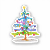 Sticker Arbre coloré (Recto)