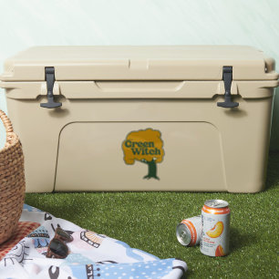 Sticker Arbre de Jour des terres de sorcière verte