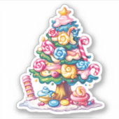 Sticker Arbre de Noël (Devant)