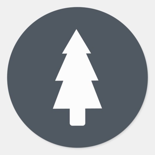 Sticker Arbre de Noël (Devant)