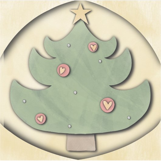 Sticker Arbre de Noël (Devant)