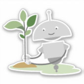 Sticker Arbre de plantation de Mia (Devant)