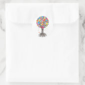 Sticker Arbre de vie - blanc (Sac)
