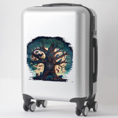 Sticker Arbre De Vie De Chêne De La Mère (Sur valise)