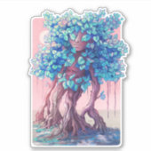 Sticker Arbre Girl Surreal (Devant)