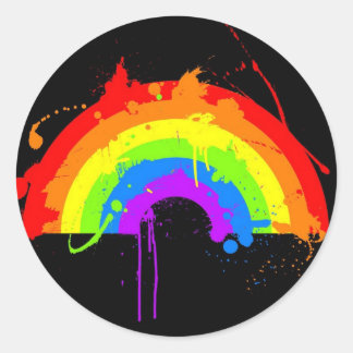 Sticker arc-en-ciel