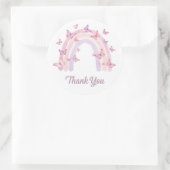 sticker arc-en-ciel Merci (Sac)