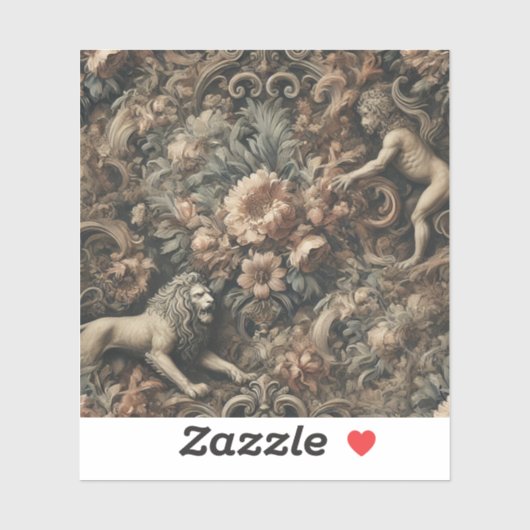 Sticker Arcane Majesty - Gothique Baroque Design (Feuille)