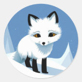 Sticker Arctic Fox (Devant)