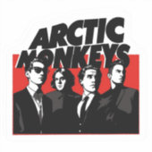 Sticker Arctic Monkeys AM Stikers (Recto)