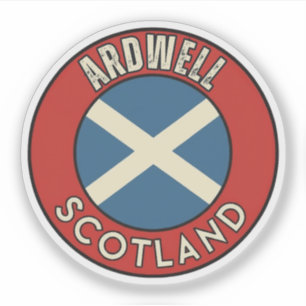 Sticker Ardwell, Écosse