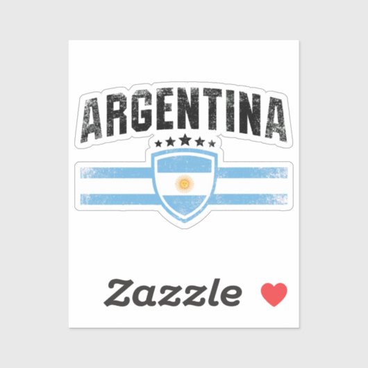Sticker Argentine (Feuille)