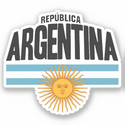 Sticker Argentine (Recto)
