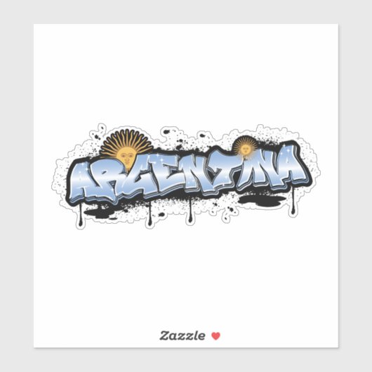 Sticker Argentine (Feuille)