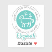 Sticker Aries (Feuille)