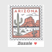 Sticker Arizona State Pride Vibes (Feuille)