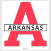 Sticker Arkansas (Feuille)