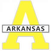Sticker Arkansas (Devant)