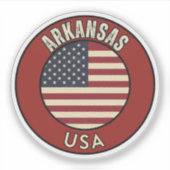 Sticker Arkansas (Devant)