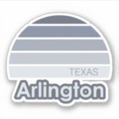 Sticker Arlington Texas (Devant)