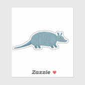 Sticker Armadillo (Feuille)