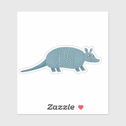 Sticker Armadillo (Feuille)