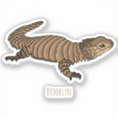 Sticker Armadillo girdled lizard (Recto)
