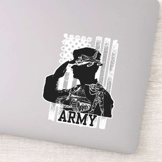 Sticker Armée (Détail)