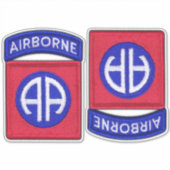 Sticker Armée 82e Division aéroportée de l'ABN Fort Bragg (Devant)