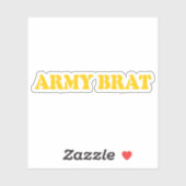STICKER ARMÉE BRAT (Feuille)