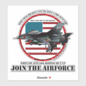 Sticker Armée de l'Air (Feuille)
