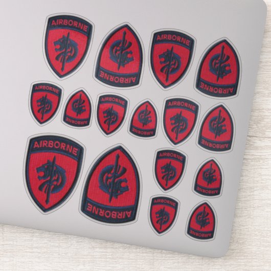 Sticker Armée de terre SOCAFRICA Opérations spéciales Cont (Détail)