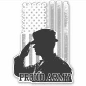 Sticker Armée Fière (Devant)