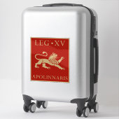 Sticker Armée impériale romaine - Legio XV Apollinaris (Sur valise)