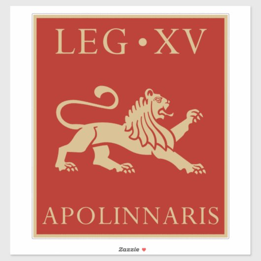 Sticker Armée impériale romaine - Legio XV Apollinaris (Feuille)
