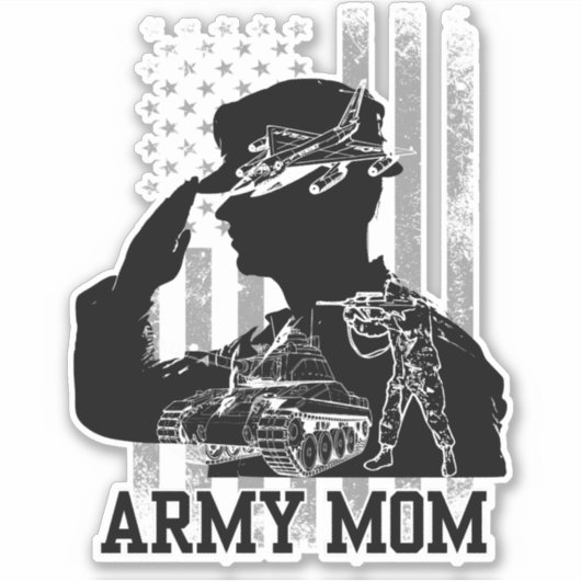 Sticker Armée mère (Devant)