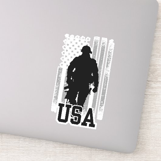Sticker Armée USA (Détail)
