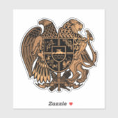 Sticker Arménie (Feuille)