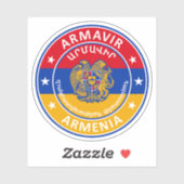 Sticker Arménie, Armavir (Feuille)