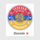 Sticker Arménie, Erevan (Feuille)